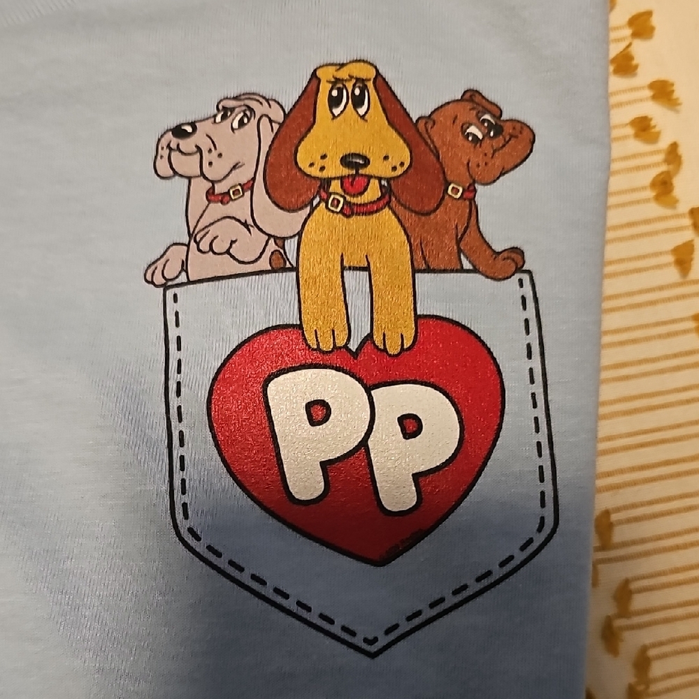 Hasbro Light Blue Licensed Pound Puppies Tshirt - Picture 4 of 4